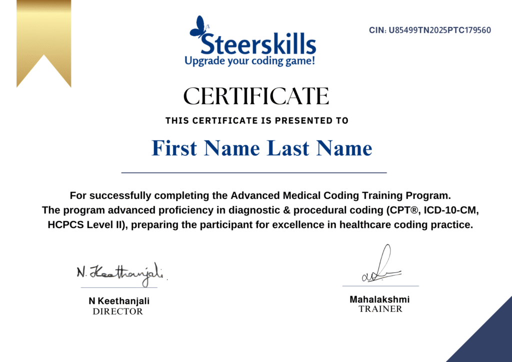 Home steerskills amct certificate sample